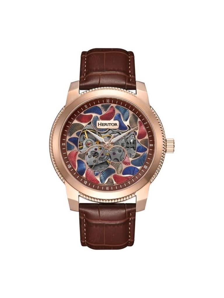 Nwt Heritor Emmanuel Automatic Brown Dial Mens Watch Nwt Heritor Emmanuel Automatic Brown Dial Mens Watch